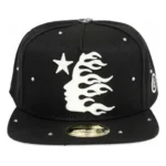Black Hellstar Starry Night Fitted Hat