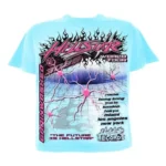 Light Blue Hellstar Neuron Tour T-Shirt
