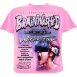 Pink Hellstar Brainwashed World Tour Tee
