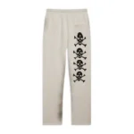 White Hellstar If You Dont Like Us Beat Us Sweatpants Back