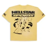 Yellow Hellstar Marathon T-shirt Back